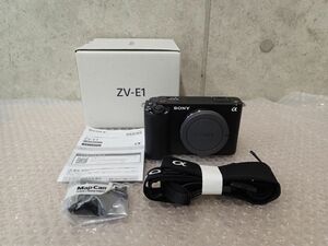 sony zv-e1 カメラボディ　vlogcam ミラーレス　カメラ　ソニー　