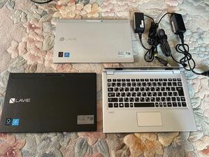 【ジャンク】NEC LAVIE PC-HZ100DAB,Sの2台、キーボード ☆個人出品☆