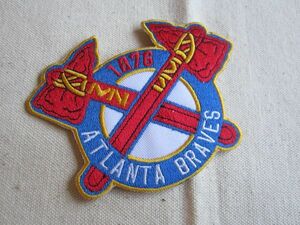 1876 ATLANTA BRAVES アトランタ・ブレーブス 野球 メジャーリーグ ベースボール ワッペン/カスタム ユニフォーム 256