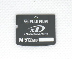 FUJIFILM　xDピクチャーカード　512MB　フォーマット済み　xDカード