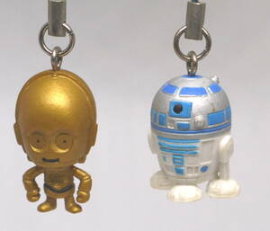 スターウォーズ　ファントム・メナス　エピソード1 ペプシ　ストラップ　R2-D2　C-3PO