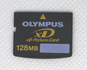 OLYMPUS　xDピクチャーカード　128MB　フォーマット済み　xDカード