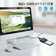 FIDECO SATA/IDE 変換アダプタ オフラインクローン HDDコンバーター 2.5/3.5/5.25インチ SATAI/II/III HDD/SSD対応 日本語取扱書付き/620_画像10