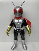 1円スタート　東映レトロソフビコレクション　仮面ライダー新2号ミドルサイズ　マスク取れ　スーパー1レーダーハンドVer メディコムトイ_画像5