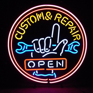 ネオンサインNEON SIGN 【CUSTOM & REPAIR 】  /看板 ネオン ネオン管 BAR バー 店舗/アメリカン雑貨 世田谷ベース ガレージの画像2