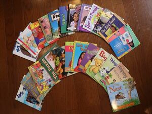 **[ out of print ]... 7 rice field type children's English research place Storyteller E,F *LITARACY LINKS A,B,C,D* English picture book 48 pcs. *CD2 sheets * right .... study intellectual training **