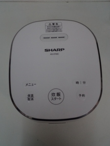 SHARP ジャー炊飯器 KS-CF05C-W 2022年製