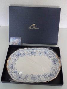 NARUMI　BONE CHINA　サービストレイ　菓子皿　サンドウィッチ　38cm　ミラノ　未使用品