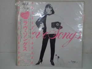  Takeuchi Mariya /lavu*songs obi attaching LP beautiful record 