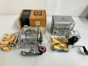 （L-131） 未使用品 オリムピック釣具DOHZUKI500WID-Ⅲ CLIPPER.70左右両用受軸リール ２点　まとめ