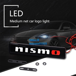 NISMO LEDエンブレム イルミネーション ニスモ 日産 ニッサン NISSAN バッジ ステッカー