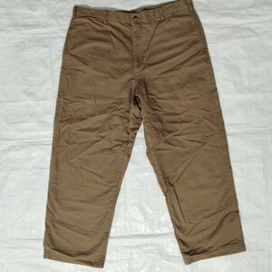 llbean LLBean LLビーン LLbean　double L pant ダブルL　パンツ　コットン　ネル　裏生地付保温　チノパン　アメリカ製　36 chino pant