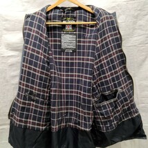 Mc Orvis オイルド ワックス ジャケット コート　ブルーグレー　XL 英国製　マックオルビス　ワックス抜　ドライ加工　ビディル　bedeal　_画像8