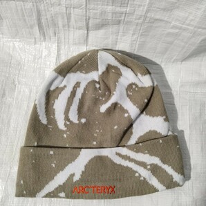 ARC'TERYX Grotto Toque Habitat White Light アークテリクス グロット トーク 帽子 ビーニー ベージュ ニットキャップ ニット帽 knit capの画像2