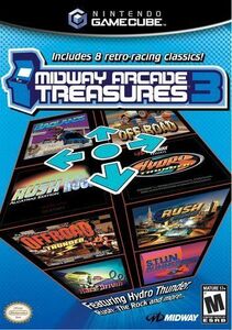 海外限定版 海外版 ゲームキューブ ミッドウェイアーケードトレジャーズ3 Midway Arcade Treasures 3