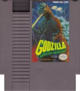 海外限定版 海外版 ファミコン ゴジラ Godzilla Monster Of Monsters NES