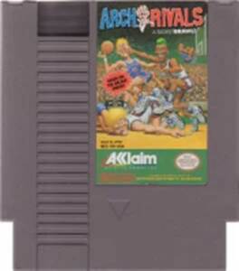 海外限定版 海外版 ファミコン Arch Rivals Basketbrawl NES