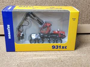 コマツ 1/87 931xc ハーベスタ― KOMATSU Harveste