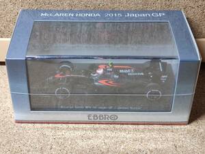 EBBRO 1/43 McLaren Honda MP4-30 Japan GP No.22 Jenson Button エブロ マクラーレン ホンダ②