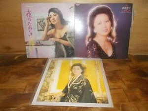 B3703　【未確認】　松尾和子　LP4枚セット