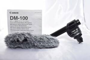 ★美品★キヤノン　CANON DM-100 指向性ステレオマイクロホン　　　　#d15