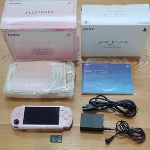 SONY PSP ジル・スチュアート　未開封オリジナルポーチ付 ブロッサムピンク　PSPJ-30015