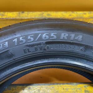 【R331】8.0分山 ブリヂストンNEXTRY 155/65R14 2本の画像6