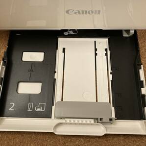 【中古動作品】総印刷枚数401-450枚！Canon キャノン PIXUS インクジェットプリンター 複合機 MG7730 ホワイトの画像9