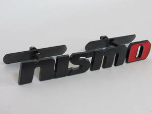 NISMO ニスモ 日産 ニッサン フロントグリルエンブレム ブラック