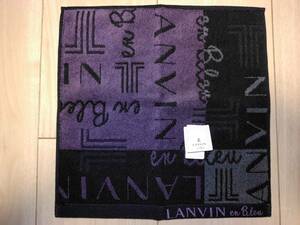 LANVIN en Bleu ランバン オン ブルー　ハンドタオル・タオルハンカチ(新品・未使用)