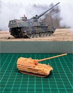 1/144 未組立 German PZH2000 155mm SPG Resin Kit (S2980)