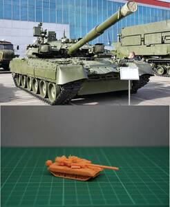 1/144 未組立 Russian T-80UK Main Battle Tank Resin Kit (S2985)