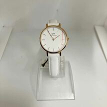 【電池切れ新品】ダニエルウェリントン Daniel Wellington PETITE ボンダイ ローズゴールド DW00100249 レディース腕時計_画像1