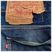 濃色 70s リーバイス 505 66前期 オリジナル ヴィンテージ (LEVIS 501XX 551ZXX BIGE 501 502 606 などお好きな方に)_画像3