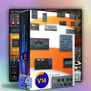 Waves V14 complete 2023 ALL PLUGINS プラグイン・エフェクト Mac ダウンロード版永続版