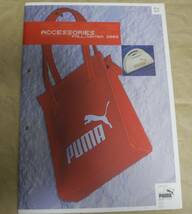 送料無料 puma catalog accesories 2001 2003 bag soccer ball cap エナメルバッグ キャップ ボール キーパーグローブ_画像4