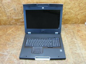 ◎動作確認OK HP TFT7600 G2 1440×900 17インチ ラックマウント型キーボード/モニター キーボード・タッチパッド確認済み 現状品◎M275