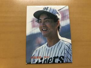 カルビープロ野球カード 1986年 中西清起(阪神タイガース) No.56