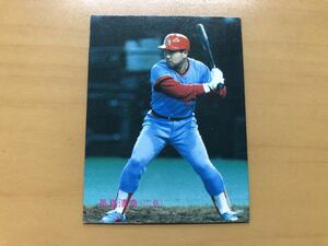 カルビープロ野球カード 1988年 長島清幸(広島カープ) No.106