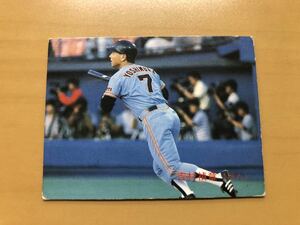 カルビープロ野球カード 1988年 吉村禎章(巨人) No.4