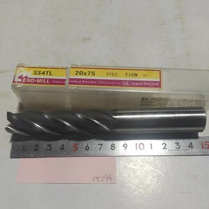 re194 再研磨品 4枚刃エンドミル 20×75 S&K