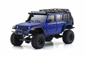 ミニッツ　4×4 レディセット ジープ ラングラー アンリミテッド ルビコン アクセサリー付 オーシャンブルーメタリック 