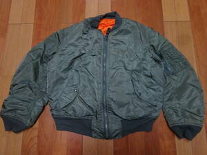 ■Ｓ-181■ALPHA INDUSTRIESINC MA-1ジャケット　サイズM　MADE IN U.S.A