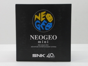 s24103-rj [送料950円] 開封済み未使用○SNK ネオジオ ミニ NEO GEO mini [035-240117]