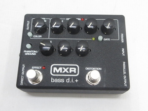 s24214-rj [送料950円] ジャンク○MXR ベースプリアンプ Bass d・i・+ [088-240126]