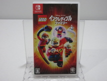 d80103-rj 送料280円□中古/Switch レゴ インクレディブル・ファミリー LEGO [037-240120]_画像1