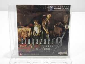 d80090-rj 送料280円□中古/GC ゲームキューブ biohazard 0 -TRIAL EDITION- [031-240120]