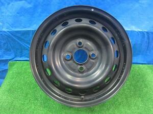 ※トヨタ アクア DAA-NHP10 スチールホイール 14インチ 14×5J 4穴 PCD100 1本のみ 42611-52493