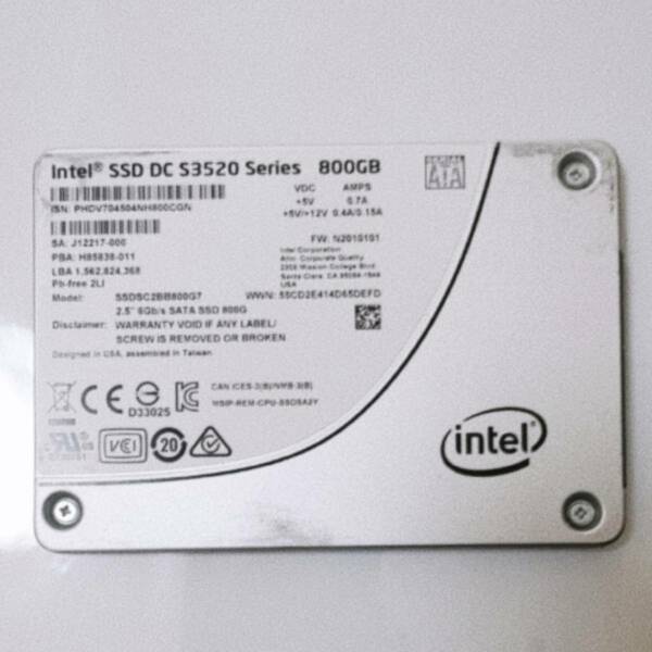 Intel SSD DC S3520 SERIES 800GB