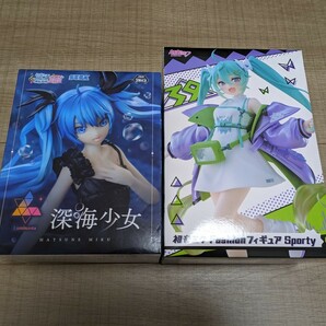 初音ミク フィギュア セット Project DIVA MEGA 39's Luminasta 深海少女 Fashion フィギュア Spoty